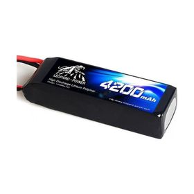 Leopard Power 4200 mAh 11.1V 3S 40C Lityum Polimer Lipo Batarya