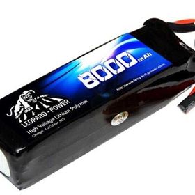 Leopard Power 8000 mAh 22.2V 6S 25C UAV Multirotor Lipo Batarya