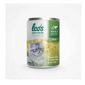 Leo's 400 gr Sığır Etli Pate Yetişkin Kedi Konservesi