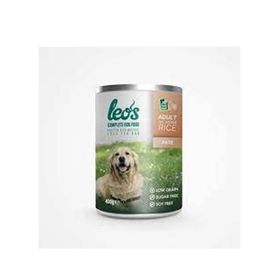 Leo's 6 Adet 400 gr Somonlu ve Pirinçli Pate Yetişkin Köpek Konservesi