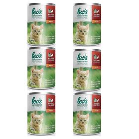 Leo's 6x400 gr Tavuk Etli Ezme Yavru Kedi Konservesi