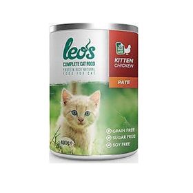 Leo's 6x400 gr Tavuk Etli Ezme Yavru Kedi Konservesi