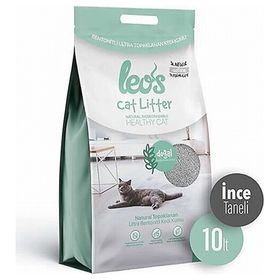 Leo's Cat Litter 2x10lt İnce Taneli Doğal Bentonit Kedi Kumu