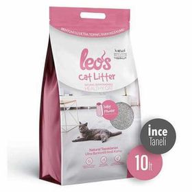 Leos Cat Litter Baby Powder Kokulu İnce Taneli 10 lt Kedi Kumu