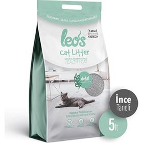 Leo's Cat Litter Doğal Kalın 5 lt Bentonit Kedi Kumu