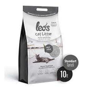 Leo's Cat Litter Grey Aktif Karbonlu 10 lt Bentonit Kedi Kumu