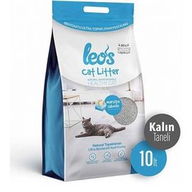 Leo's Cat Litter Marsilya Sabunlu Kalın 2x10 lt Bentonit Kedi Kumu