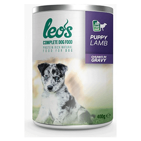 Leo's Kuzu Parça Etli Soslu Yavru 400 gr Köpek Konservesi