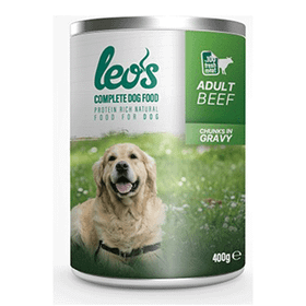 Leo's Sığır Parça Etli Soslu 400 gr Köpek Konservesi