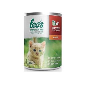 Leo's Tavuk Etli Ezme 12x400 gr Yavru Kedi Konservesi