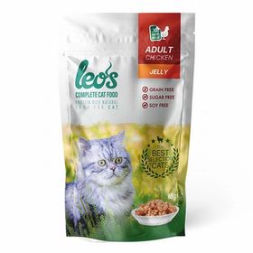 Leo's Tavuklu Pouch 24x85 gr Yetişkin Kedi Konservesi
