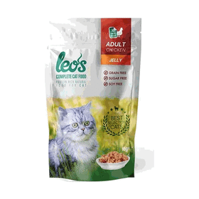 Leo's Tavuklu Yetişkin Özel 24x85 gr Kedi Yaş Maması