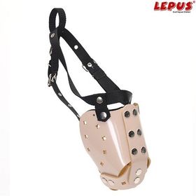 Lepus 25x10x40-50 cm Medium Krem Köpek Ağızlık