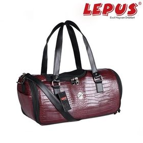 Lepus 3x23x46 cm Bordo Kedi ve Köpek İçin Duffle Bag