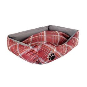 Lepus Bordo Xlarge 68x92x27 cm Köpek Yatağı