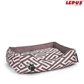 Lepus L 75x60x24 cm Kahverengi Premium Köpek Yatağı