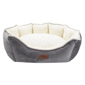 Lepus Luxe Daisy Large Gri Kedi ve Köpek Yatağı