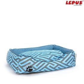 Lepus Premium Mavi Xl 92x68x27 cm Köpek Yatağı