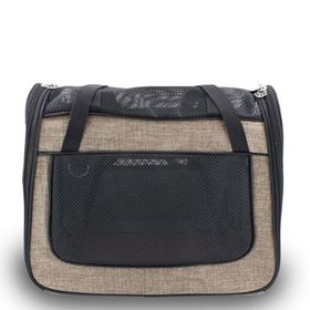 Lepus Roomy Bag Kahverengi Kedi Kopek Taşıma Çantası