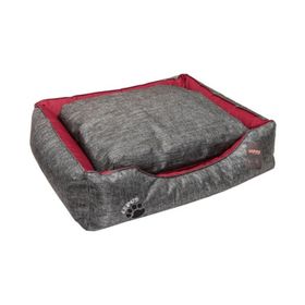 Lepus Soft Gri L 75x60x24 cm Köpek Yatağı
