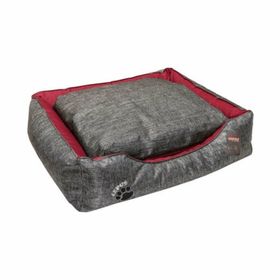 Lepus Soft Gri L 75x60x24 cm Köpek Yatağı