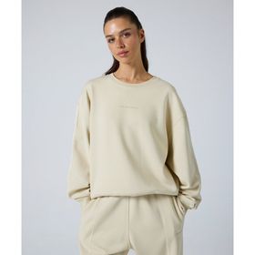 Les Benjamins LB23FWCLAFUSW-403-001 Classics 403 Bej Kadın Sweatshirt