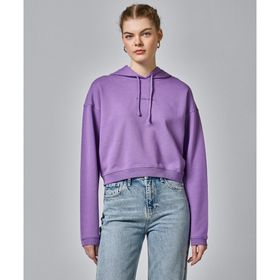 Les Benjamins LB23FWESSFUHD-304-001 Mor Essentials Hoodie 304 Kadın Sweatshirt