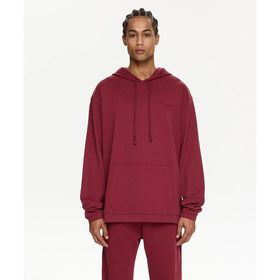 Les Benjamins LB24FWESSMUHD-301-001 Essentials Hoodie 301 Bordo Erkek Sweatshirt