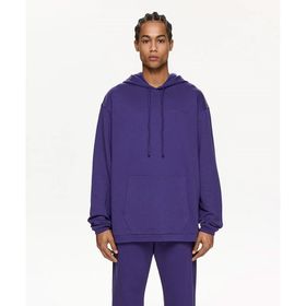 Les Benjamins LB24FWESSMUHD-303-001 Essentials Hoodie 303 Mor Erkek Sweatshirt