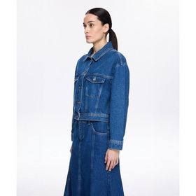 Les Benjamins LB25SSCLAFUDJ-401-001 Mavi Classics Denim Jacket 401 Kadın Ceket
