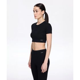 Les Benjamins LB25SSCLAFUTS-402-001 Classics Sleeve Tee 402 Siyah Kadın T-Shirt