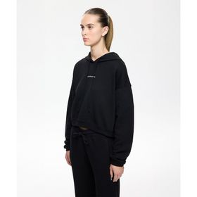 Les Benjamins LBNOOSCORFUHD-307-1012 Siyah Hoodie 307 Kadın Sweatshirt