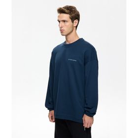 Les Benjamins LBNOOSCORMUSW-309-1746 309 Lacivert Erkek Sweatshirt