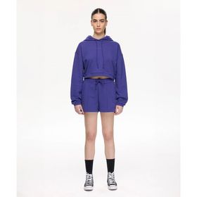 Les Benjamins LBNOOSESSFUSO-301-001 Mor Essentials Short 301 Kadın Şort