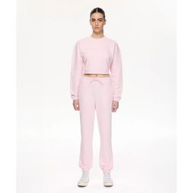 Les Benjamins LBNOOSESSFUSP-312-001 Essentials Sweatpant 312 Pembe Kadın Eşofman Altı