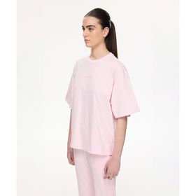 Les Benjamins LBNOOSESSFUTS-312-001 Pembe Essentials Short Sleeve Tee 312 Kadın T-Shirt