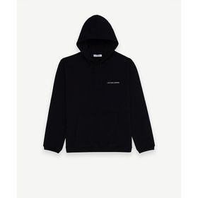 Les Benjamins LBNOOSESSMUHD-307-1012 Siyah Hoodie 307 Erkek Sweatshirt