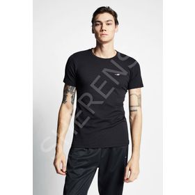 Lescon 1294 Kısa Kol Siyah Erkek T-shirt
