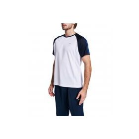 Lescon 19B-1126 Beyaz Koyu Lacivert Kısa Kollu Erkek T-Shirt