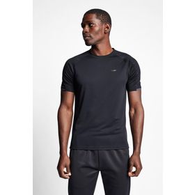 Lescon 22B-1013 Siyah Erkek Koşu Kısa Kollu T-Shirt