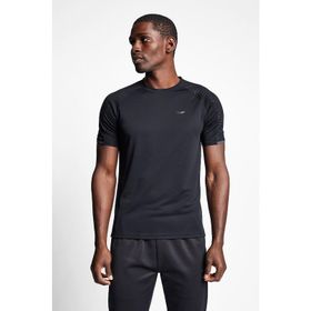 Lescon 22B-1013 Siyah Erkek Koşu Kısa Kollu T-Shirt