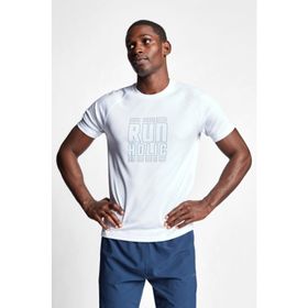 Lescon 22B-1015 Beyaz Erkek Koşu Kısa Kollu T-Shirt