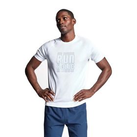 Lescon 22B-1015 Beyaz Erkek Koşu Kısa Kollu T-Shirt