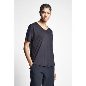 Lescon 22B-2018 Siyah Kadın Kısa Kollu T-Shirt