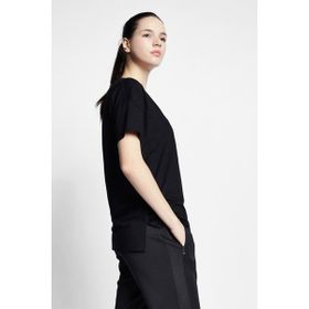 Lescon 22B-2018 Siyah Kadın Kısa Kollu T-Shirt