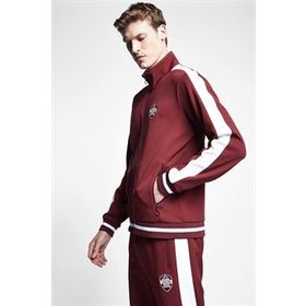 Lescon 22N-1117 Bordo Fermuarlı Erkek Sweatshirt