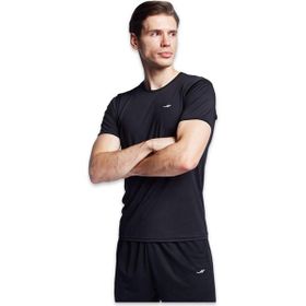 Lescon 26S-1220-26B Kısa Kol T Siyah Kısa Kol Erkek T-Shirt