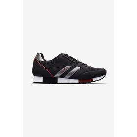 Lescon Boston 3 Siyah Erkek Sneaker Spor Ayakkabı