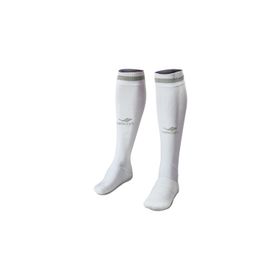Lescon La-2172 Beyaz Tekli Gri Melanj Futbol Çorabı