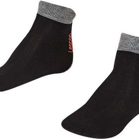 Lescon LA-2189 Siyah 3'lü Tenis Çorap
